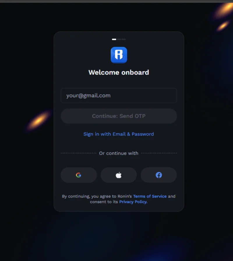 Google login